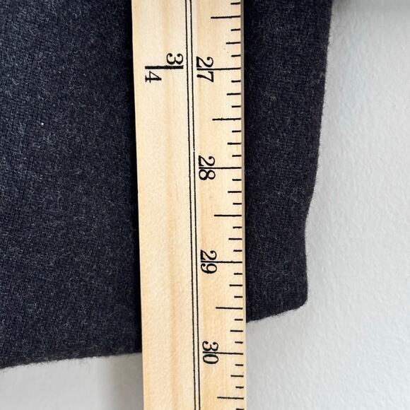 Vintage Classic Charcoal Gray Oversized Wool Sports Coat Blazer Women’s Size 12 - Picture 10 of 10